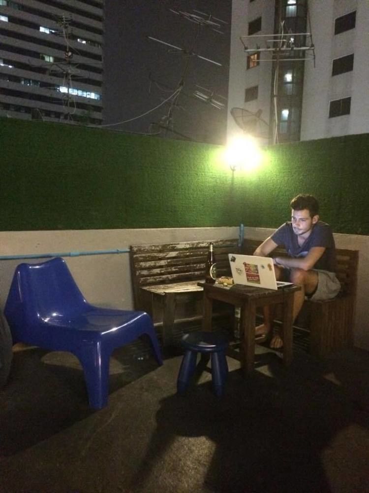 Jellybean Ezy Hostel Sathorn Bangkok Bagian luar foto
